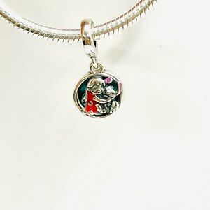 Disney Lilo & Stitch Family Dangle Charm, Sterling Silver 925